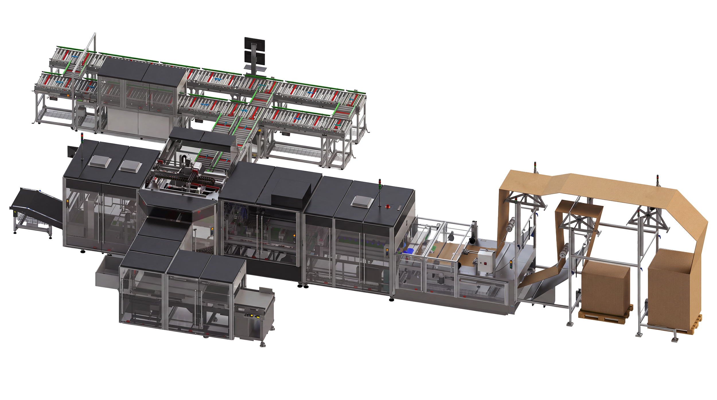 CMC Genesys Combo automated packaging machine.