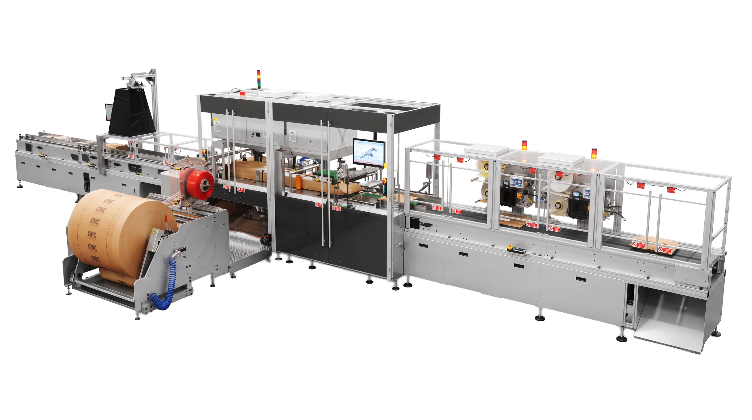CMC Paper-Pro automated packaging machine.