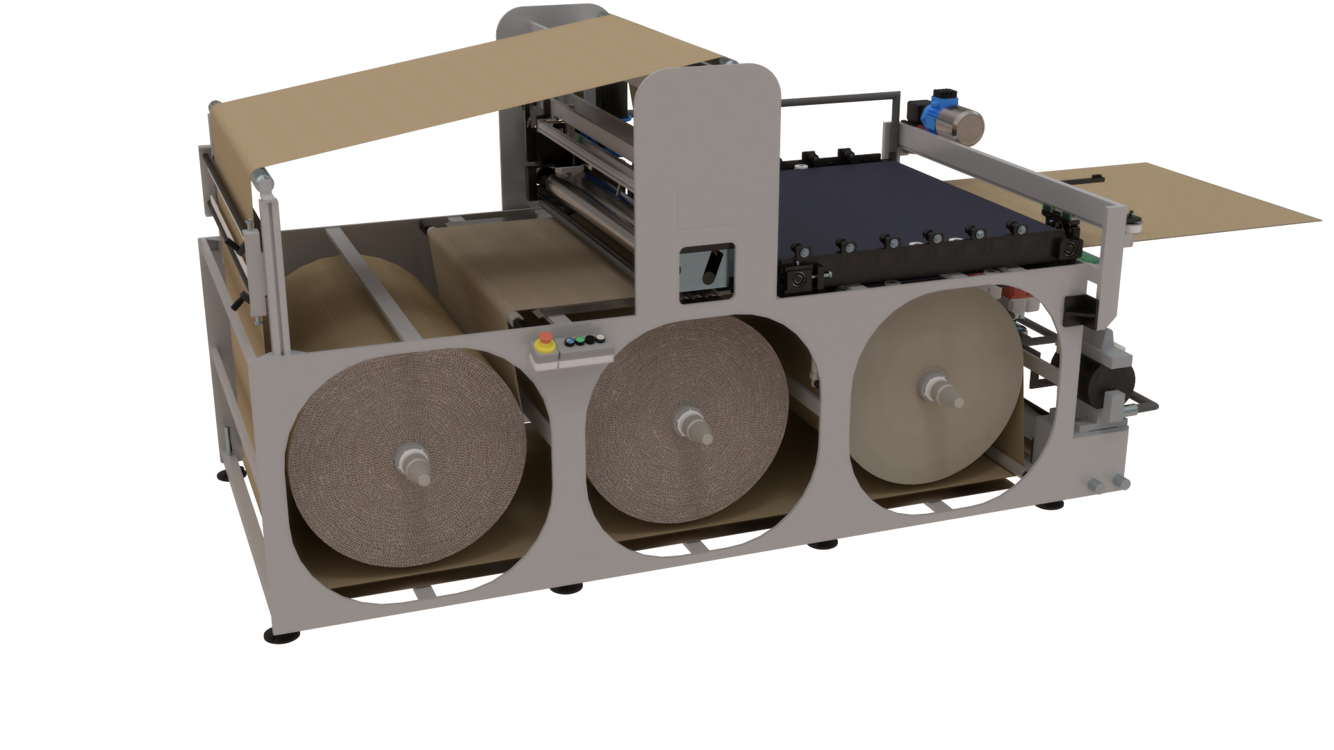 CMC Waveline packaging line module.